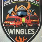 Ceci est le logo de l'association Jeunes Sapeurs Pompiers de Wingles