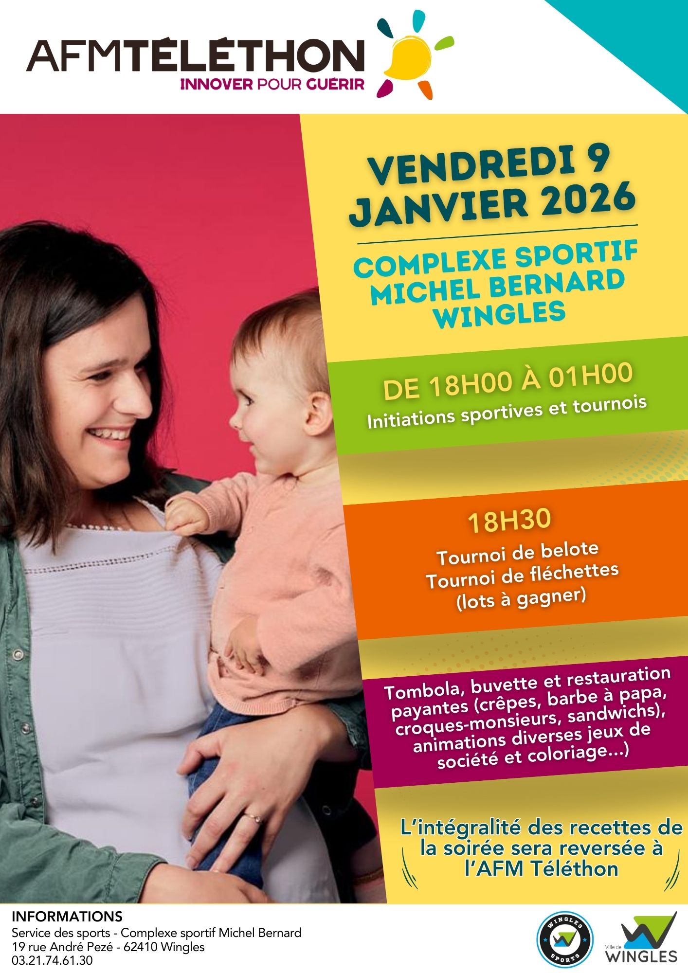 Soirée sportive et solidaire au profit du Téléthon