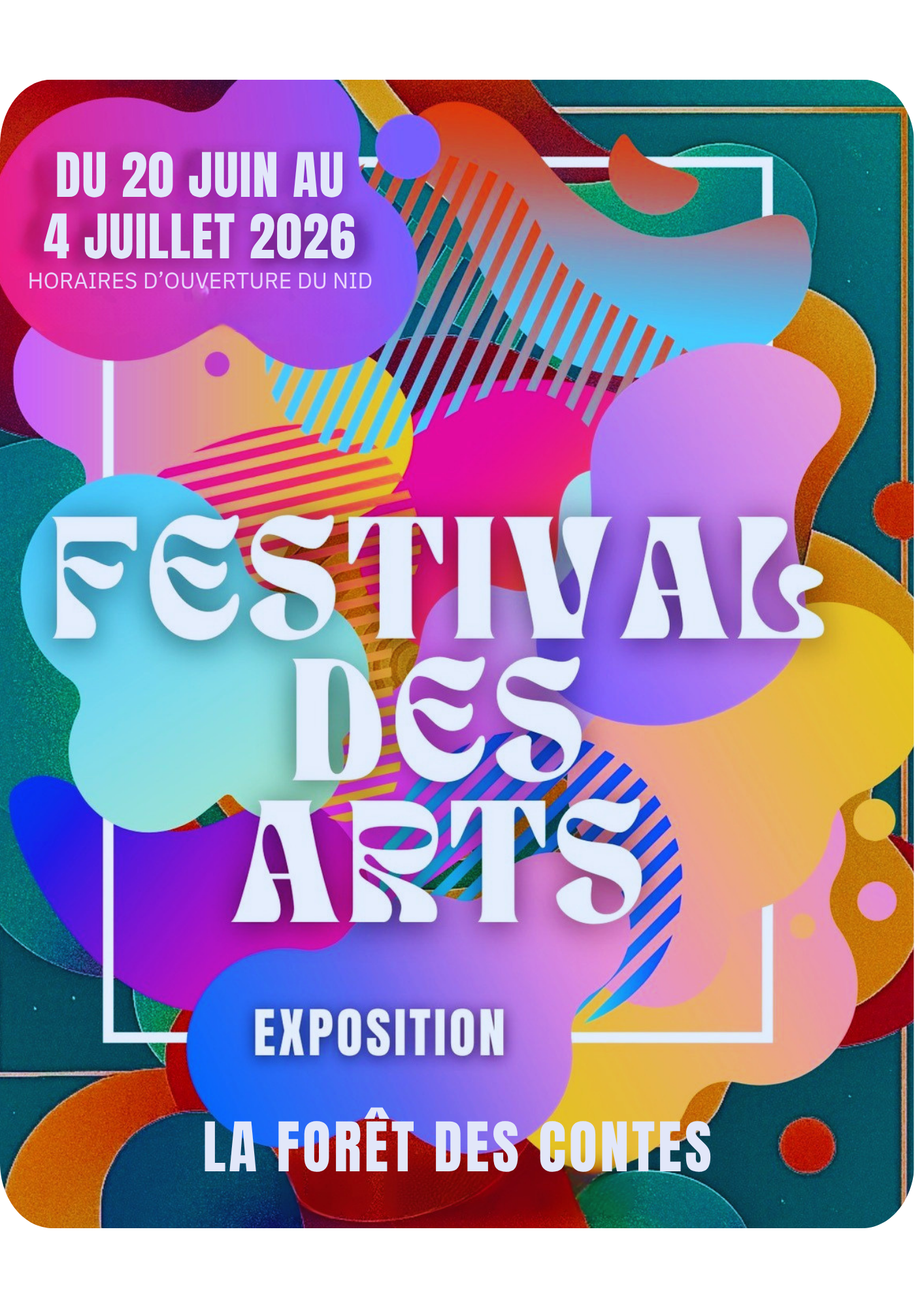 Le festival des arts revient cette année !