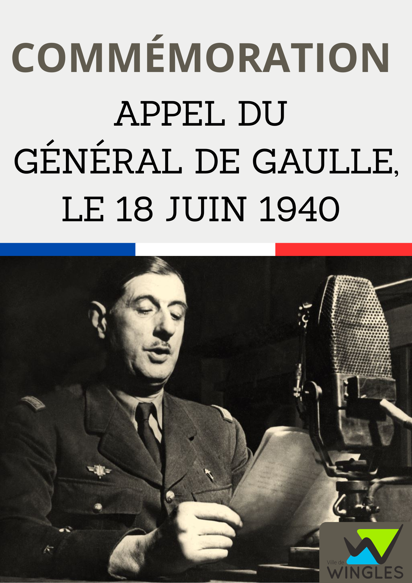 Commémoration – 18 juin