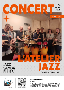 Concert L&rsquo;Atelier Jazz